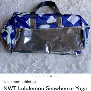 NWT Lululemon Seawheeze Yoga On The Run Duffel